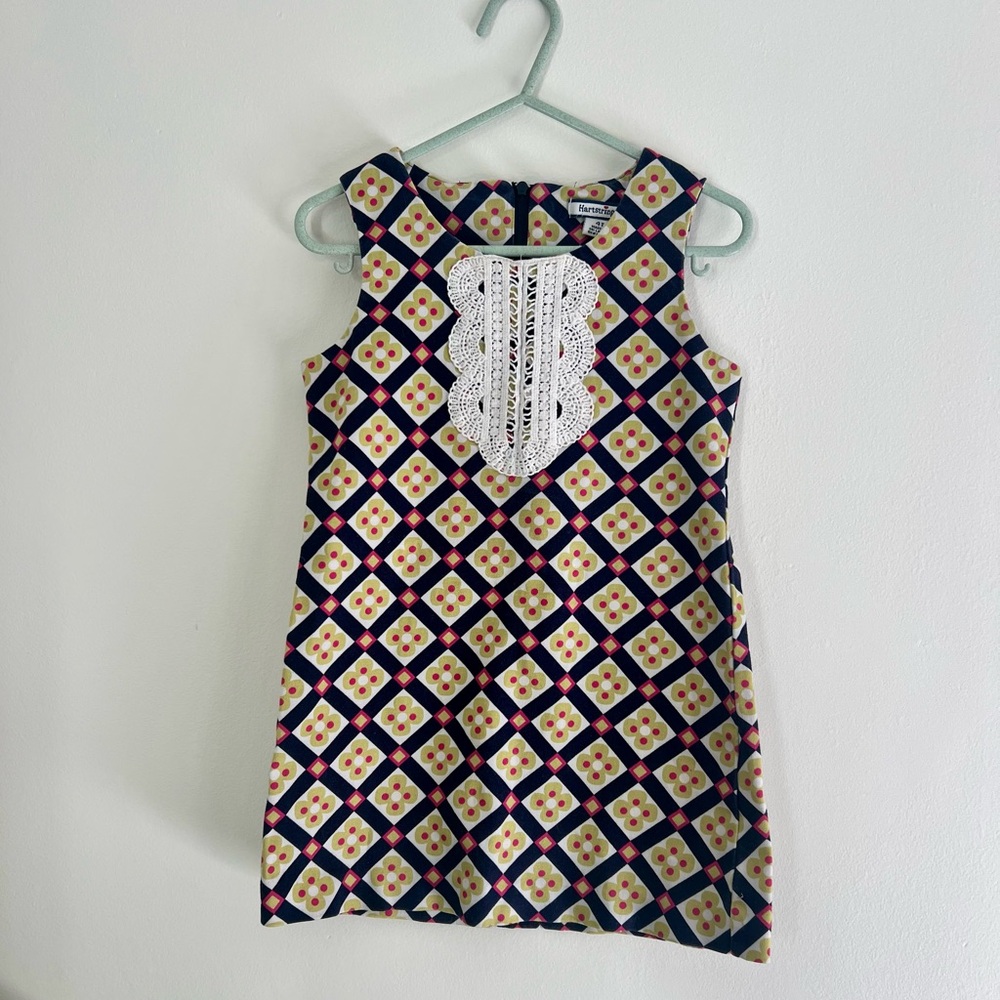 Retro Print Dress
